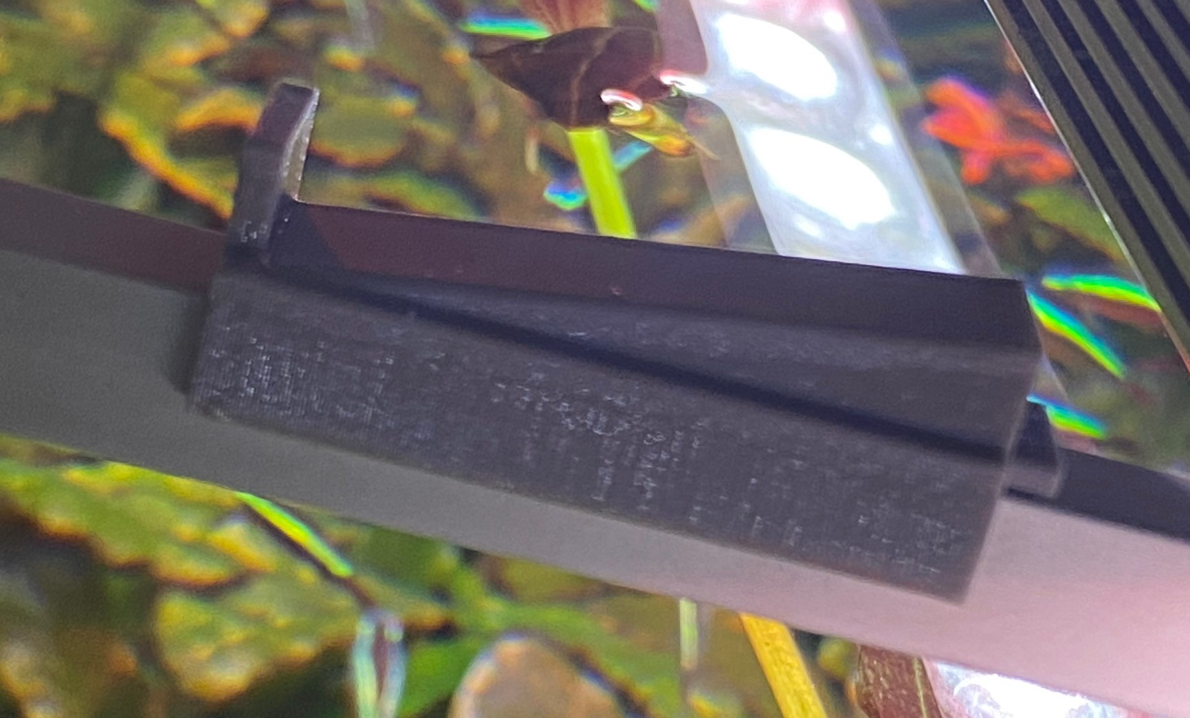 Akvarium light holder