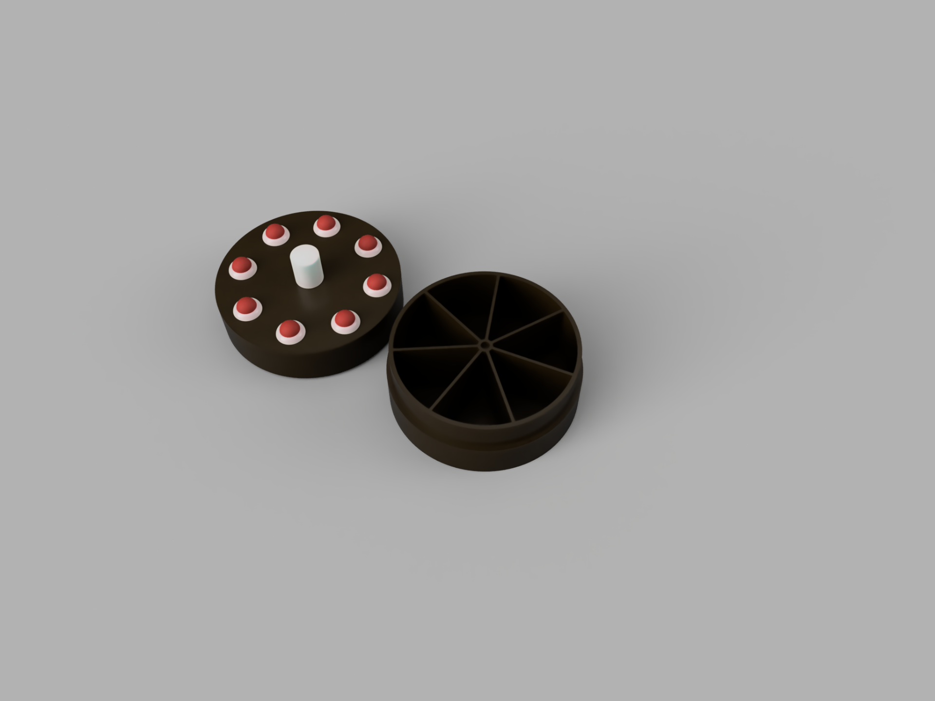 the cake is a lie - pill container