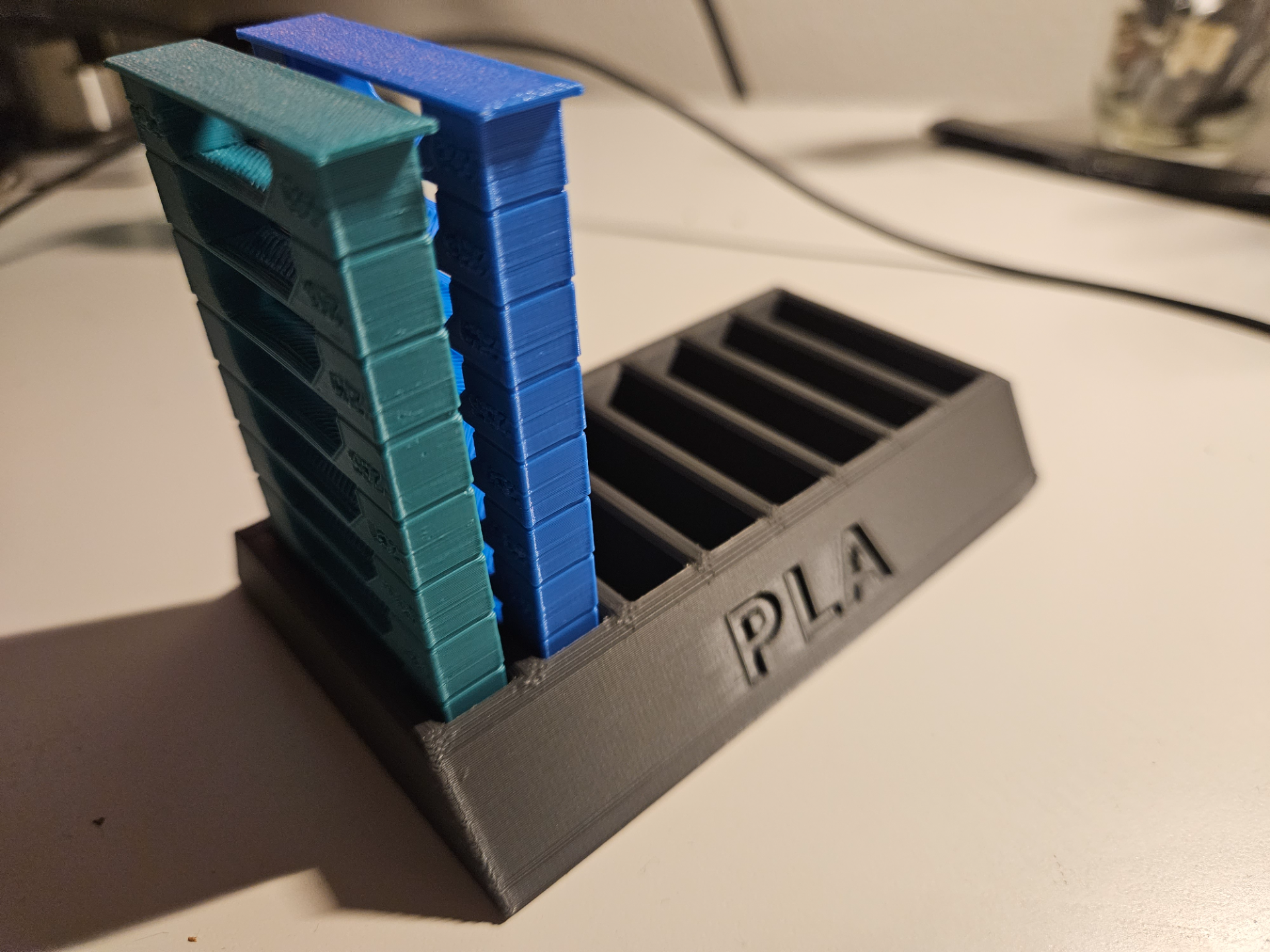 Temperature tower stand