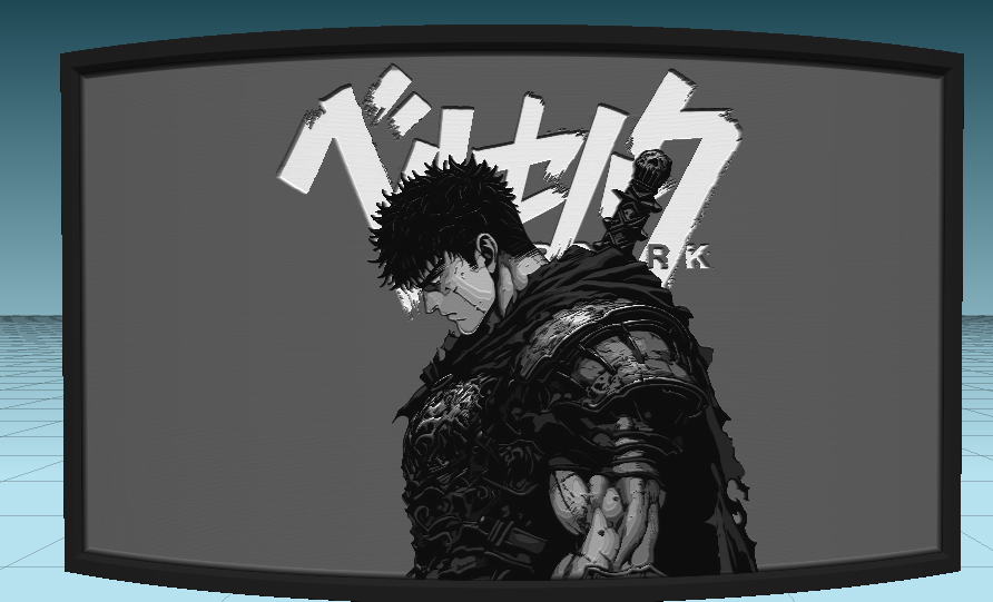 Berserk - Lithophane