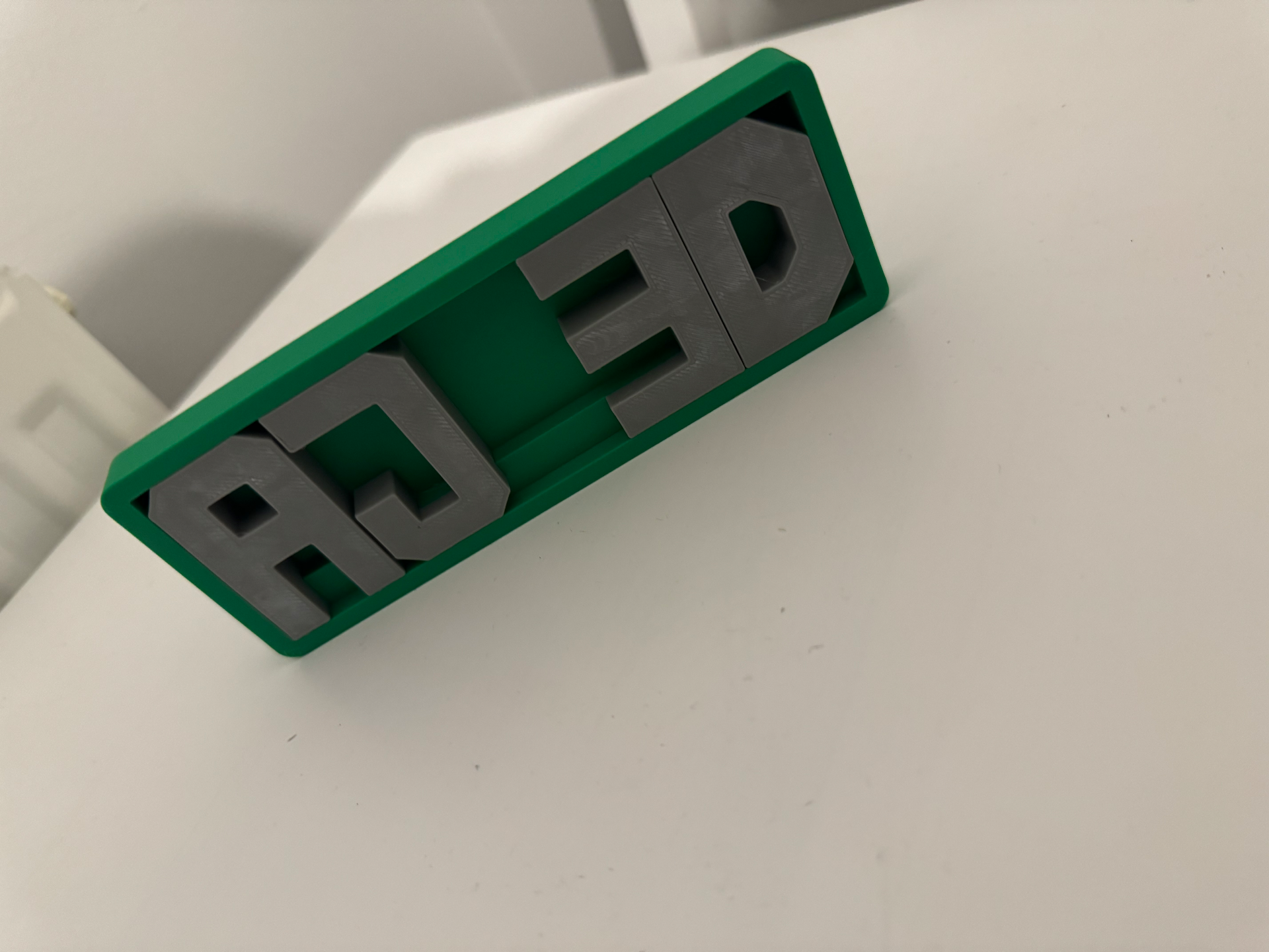 Customisable sign.