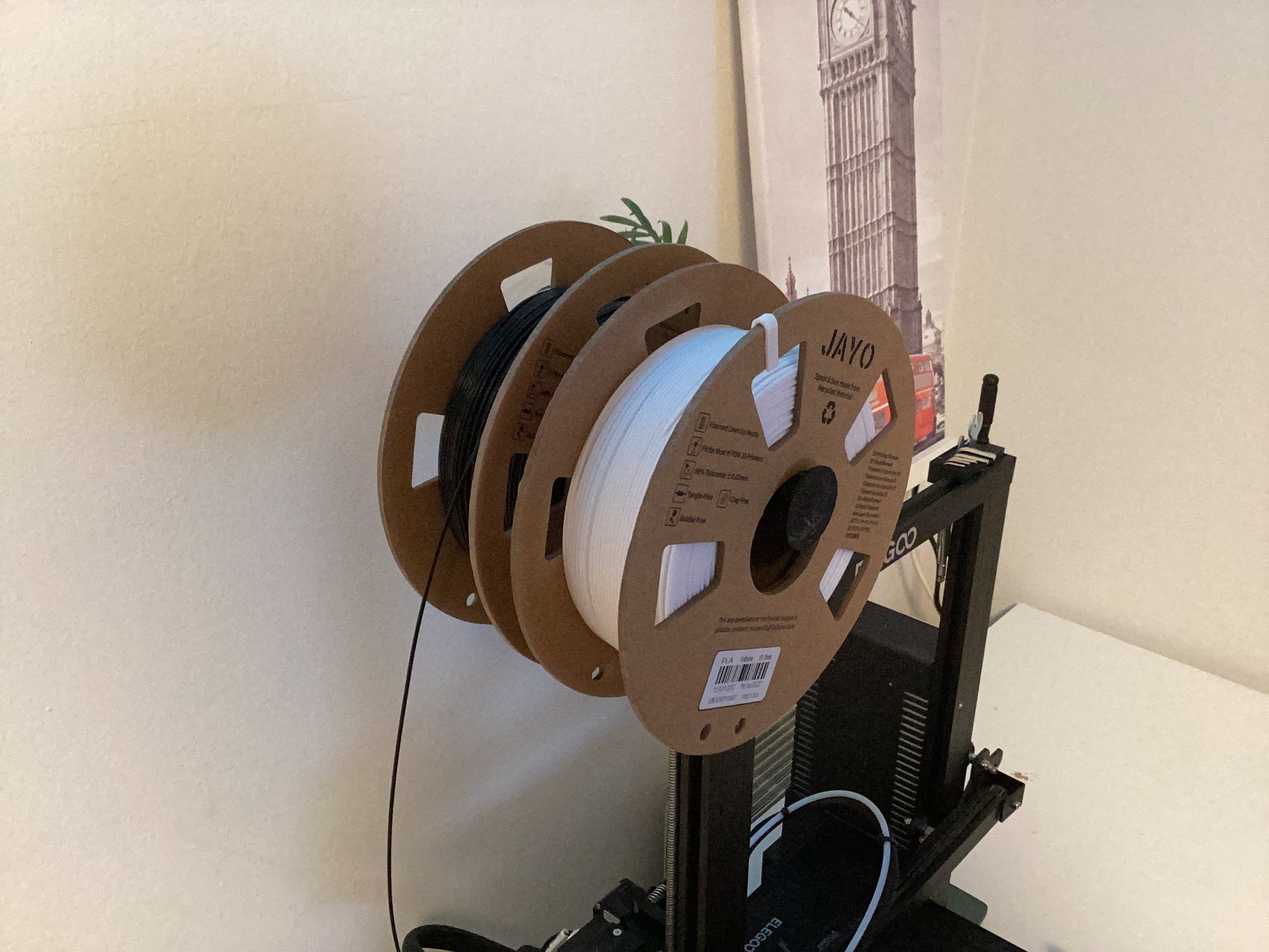 Second Spool Holder for Elegoo Neptune 2 (s)
