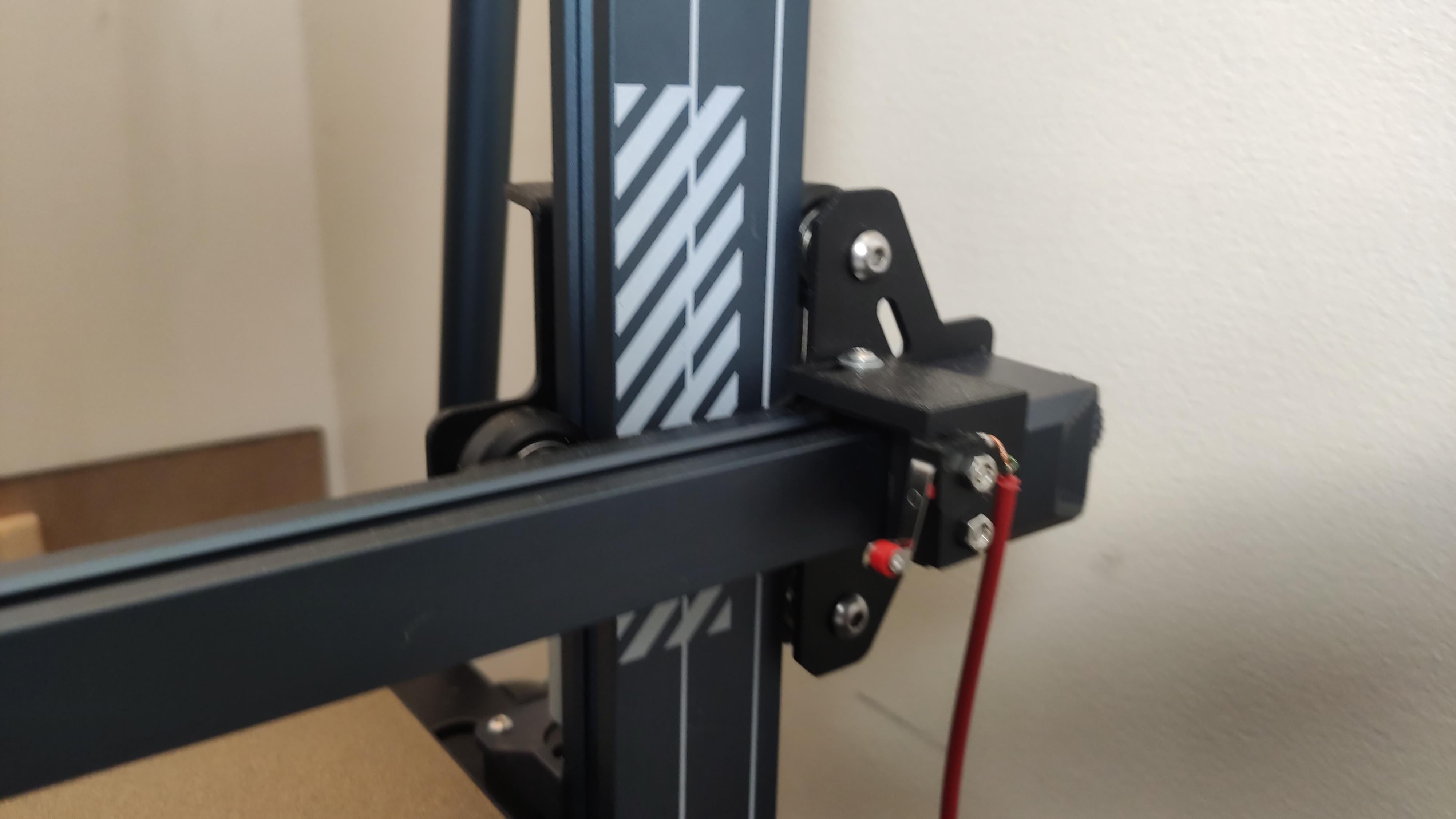 Timelapse limit switch mount for Neptune 3 Pro and Neptune 3 Plus