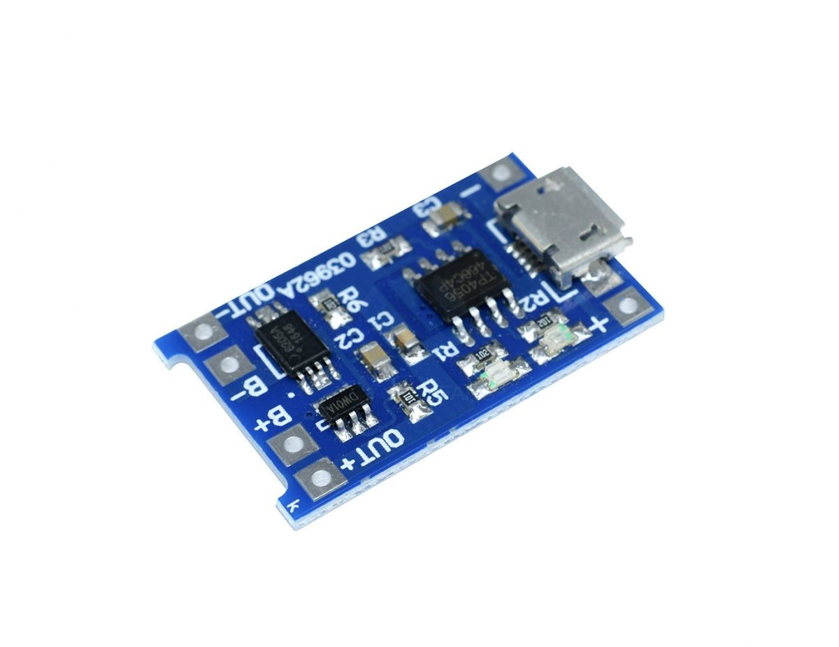 TP4056 Micro USB 18650 charger module