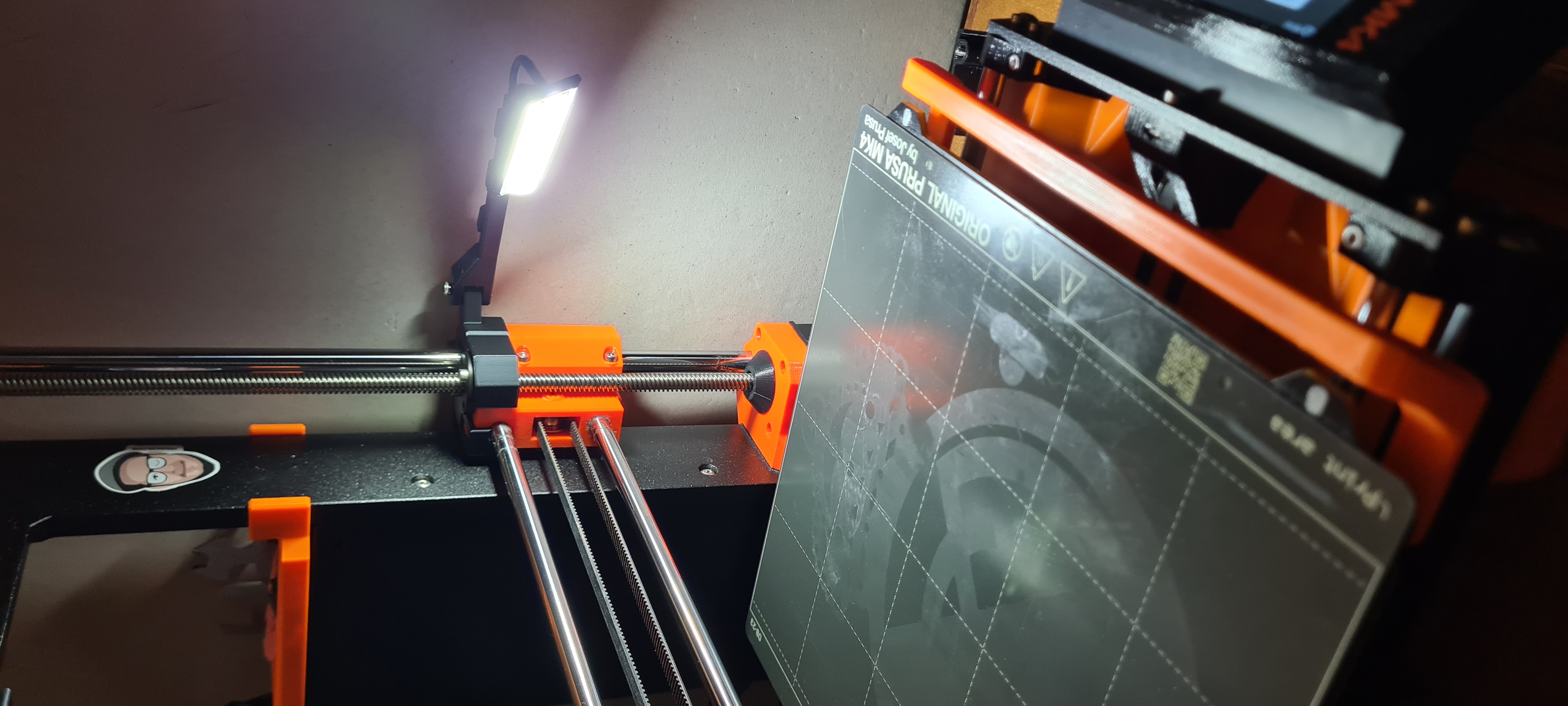Light panel for PRUSA MK4