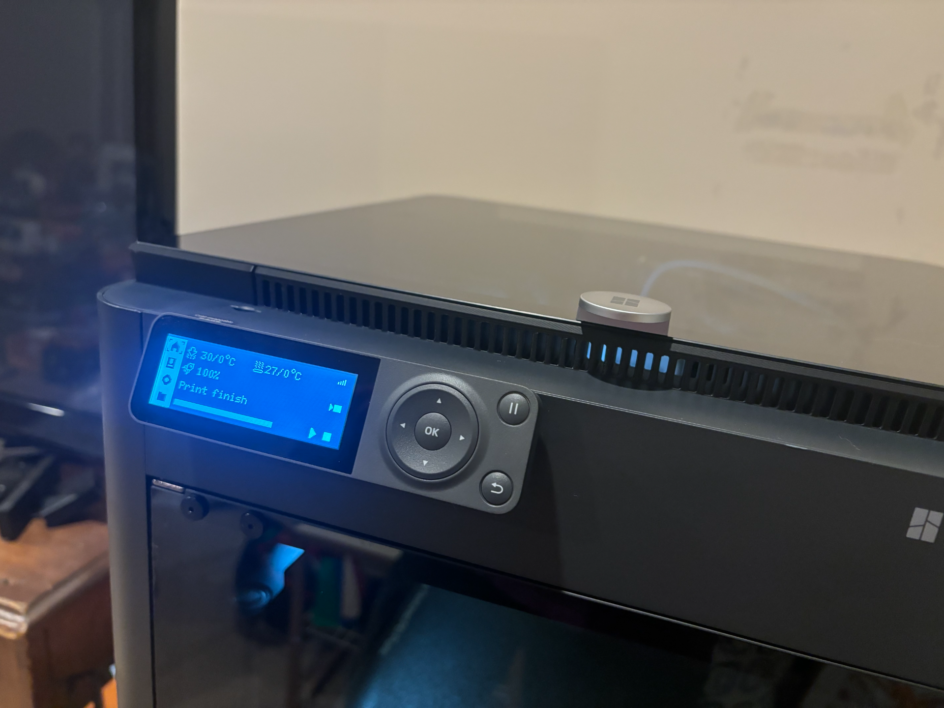 Air vent for Bambu Labs X1C, P1S, P1P
