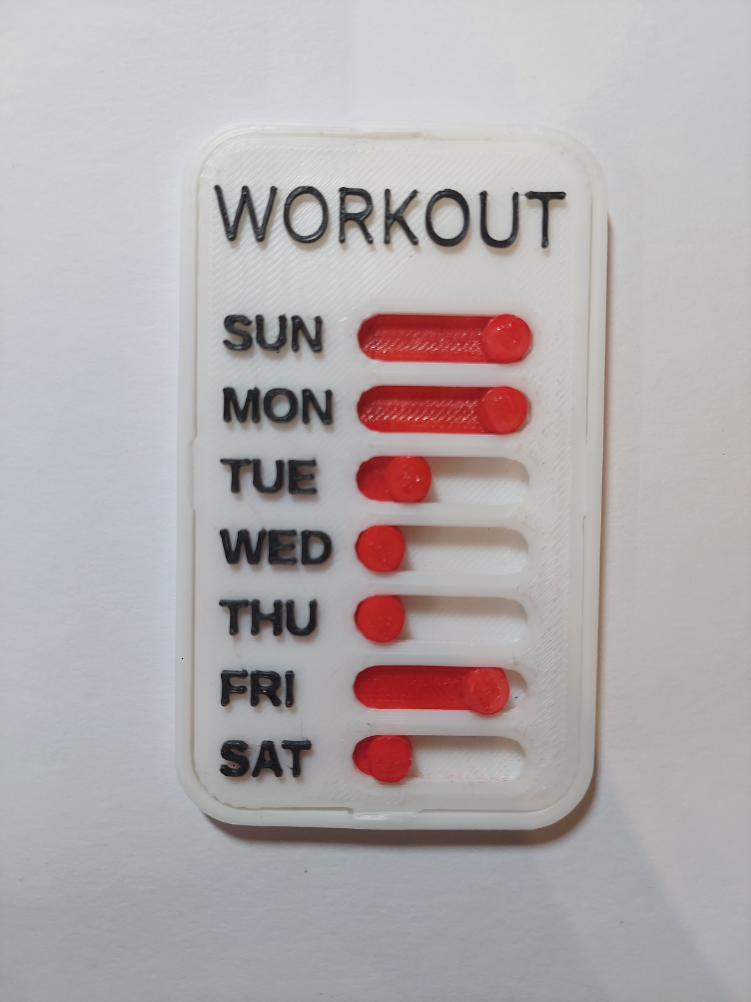 Workout reminder