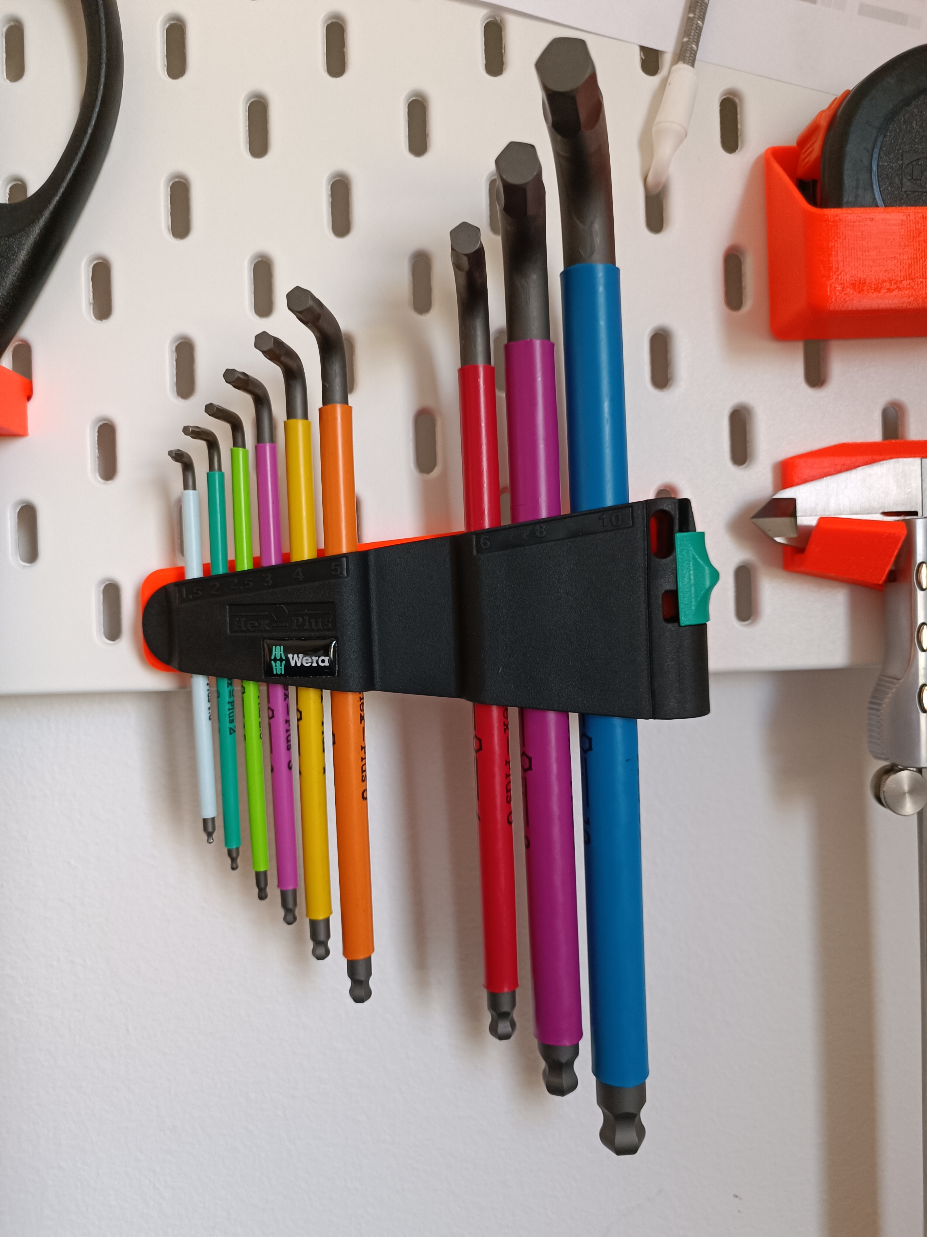 Wera Hex-Plus Ikea Skadis Mount