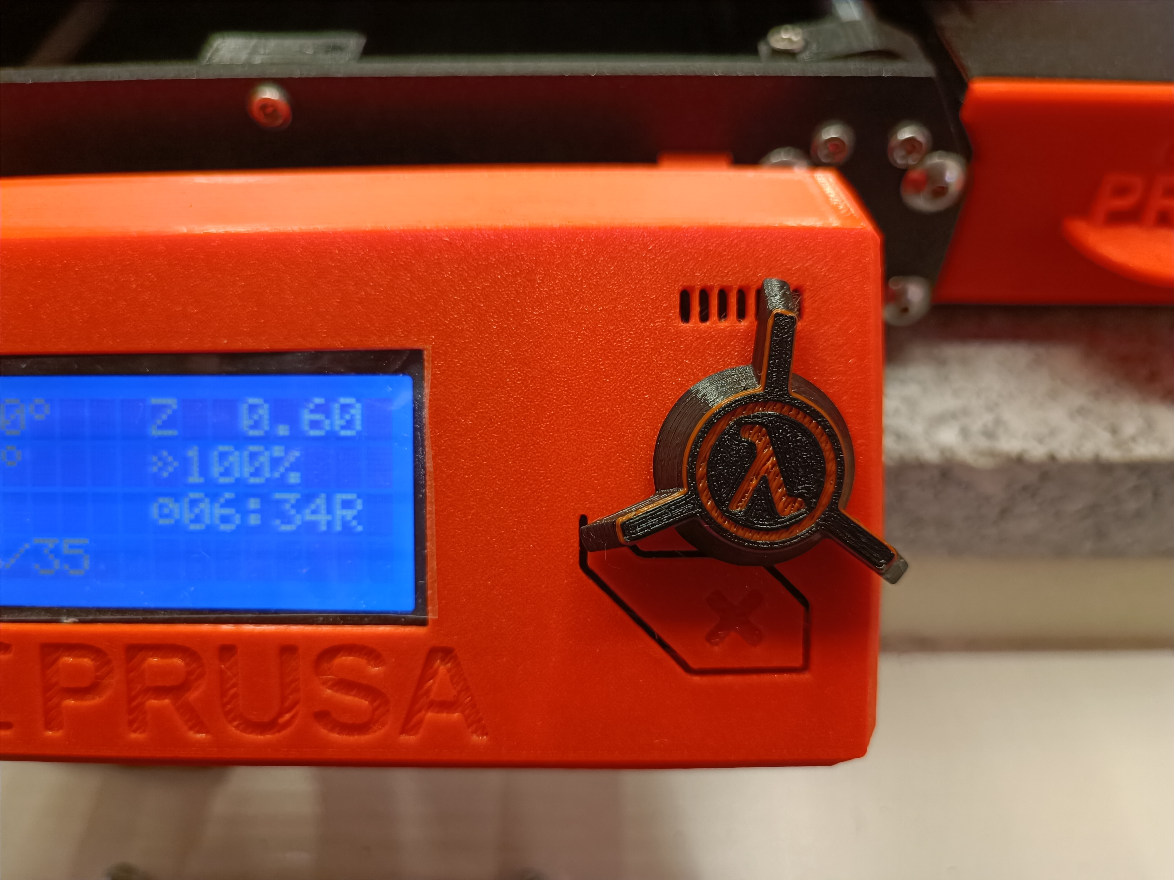 Half-Life LCD knob
