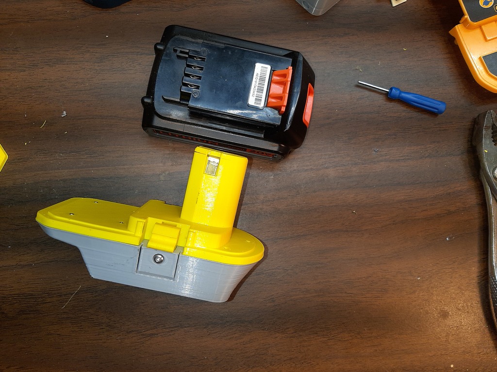 Black Decker 20V Max Battery To Ryobi One+ Adaptor