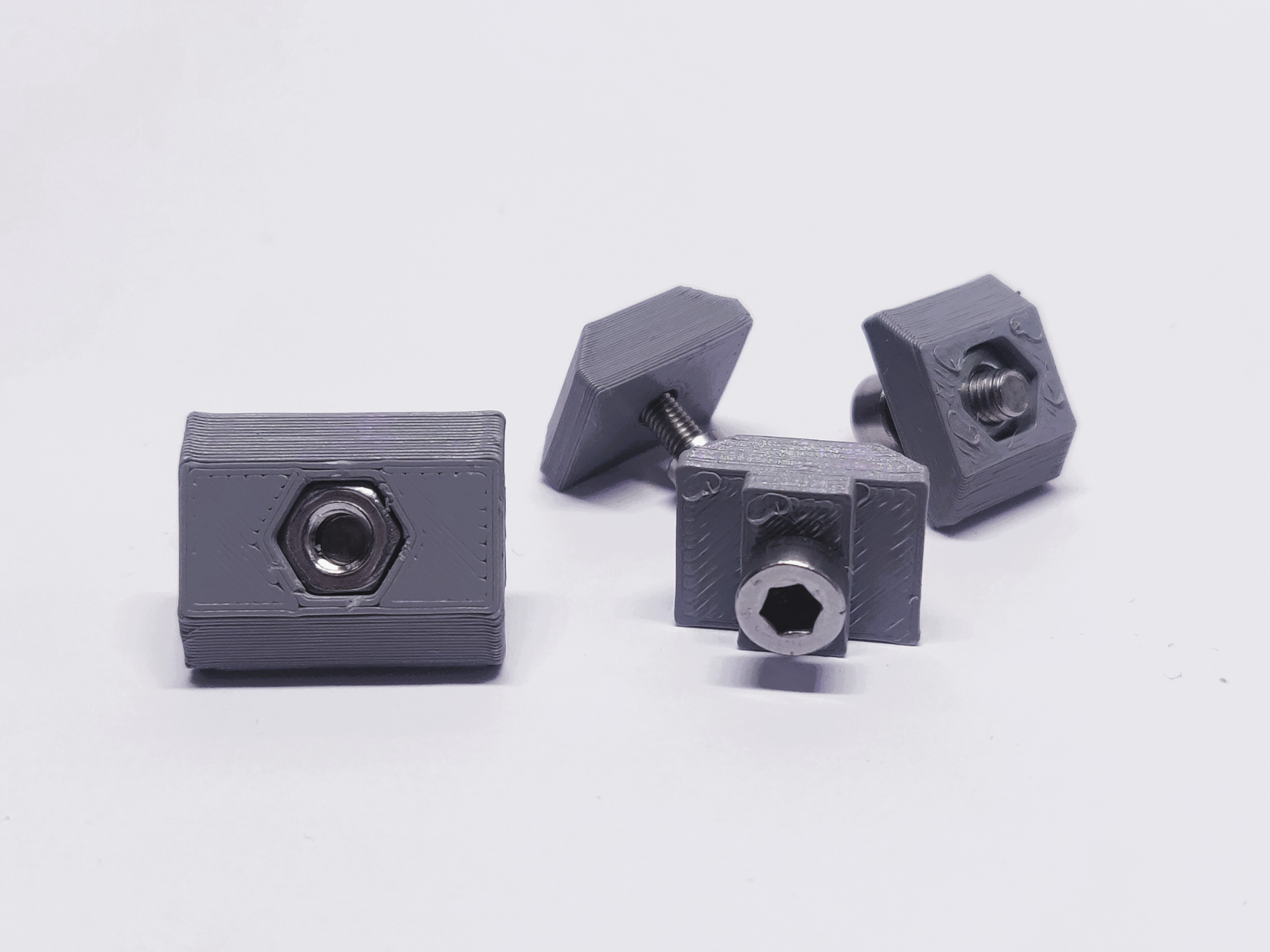 T-nut for 30x30 profile: M5, M4, M3