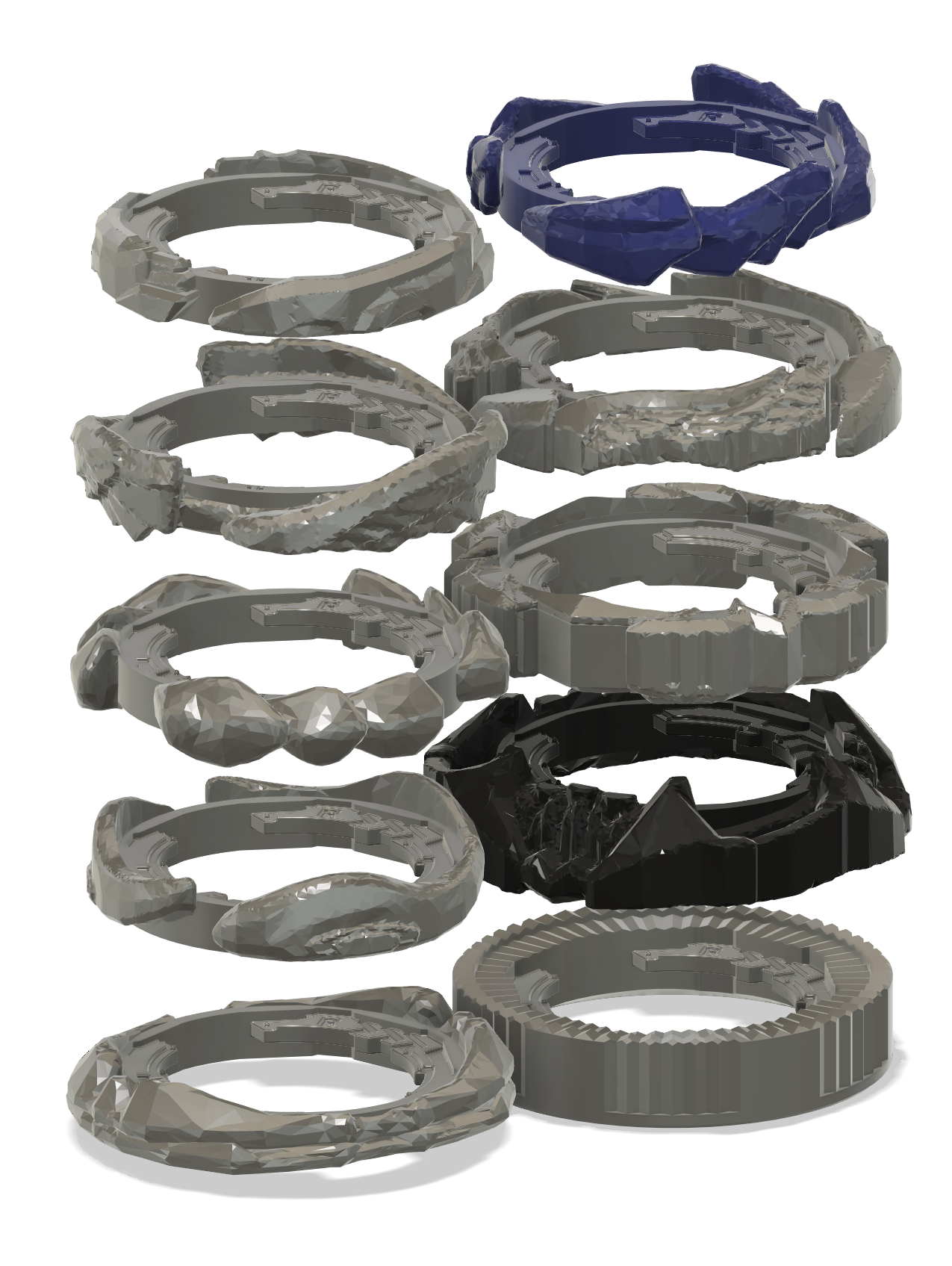 Beyblade MFB Fusion Wheels as DB Blades
