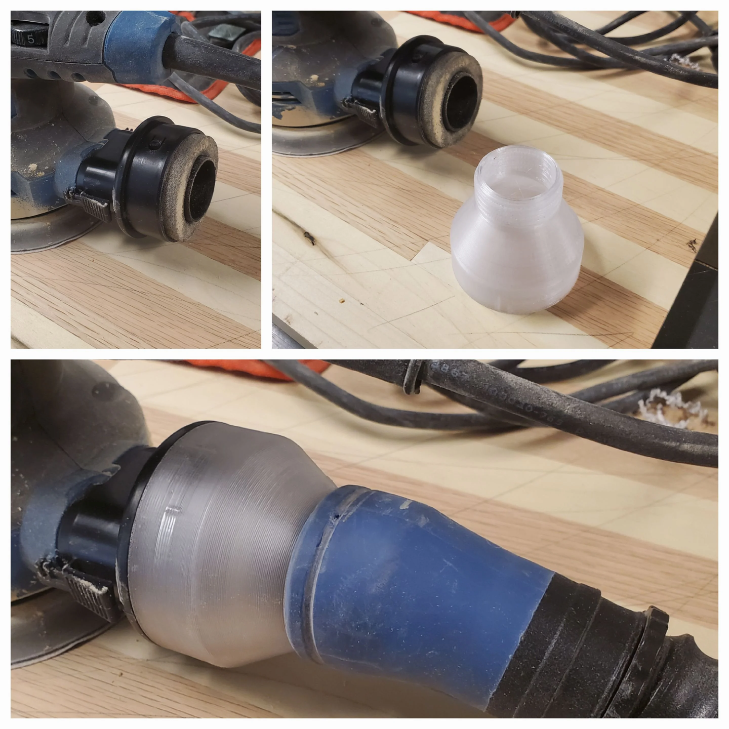 Hercules HE011 Dust Collection Adapter