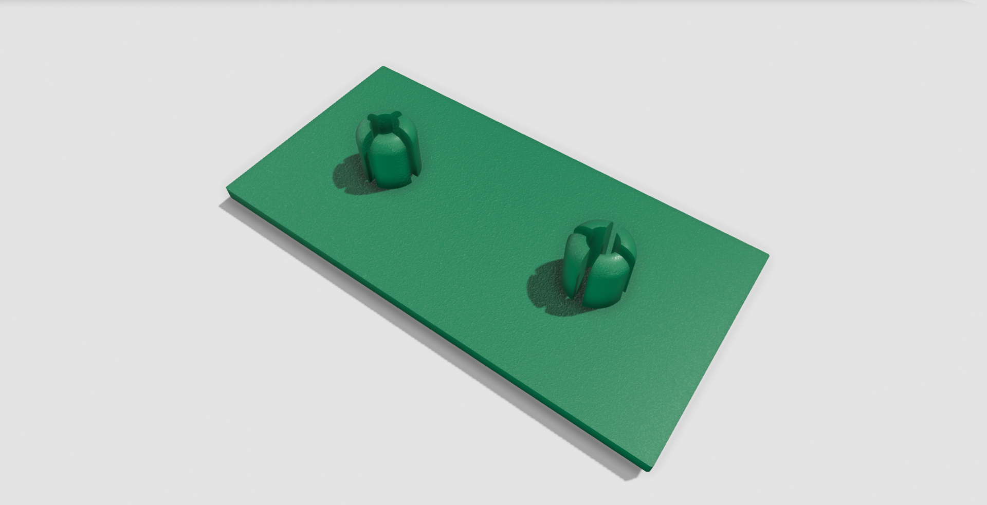 2040 aluminium extrusion endcap (v-slot & bosch)