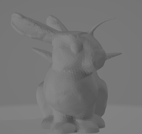 Horned Rabbit with Wings