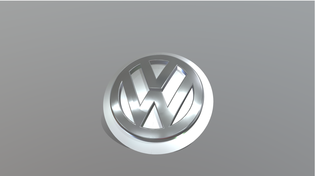 Volkswagen Logo 3D Emblem
