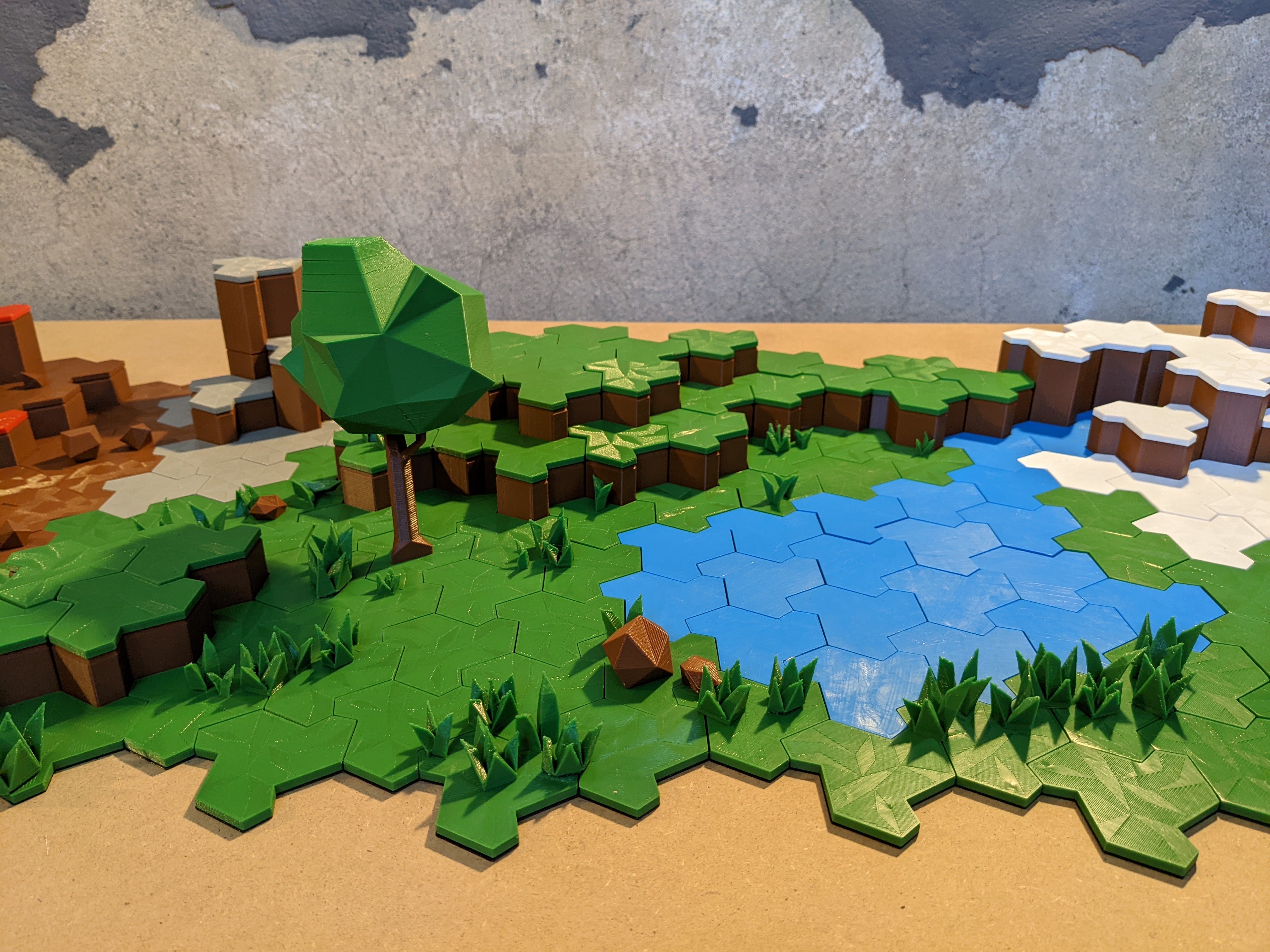 Display Area Building Blocks