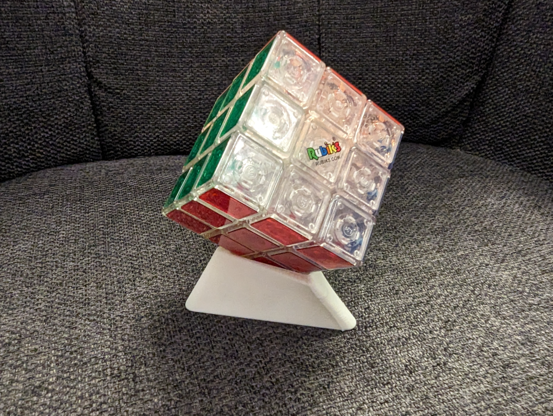 Rubiks cube stand