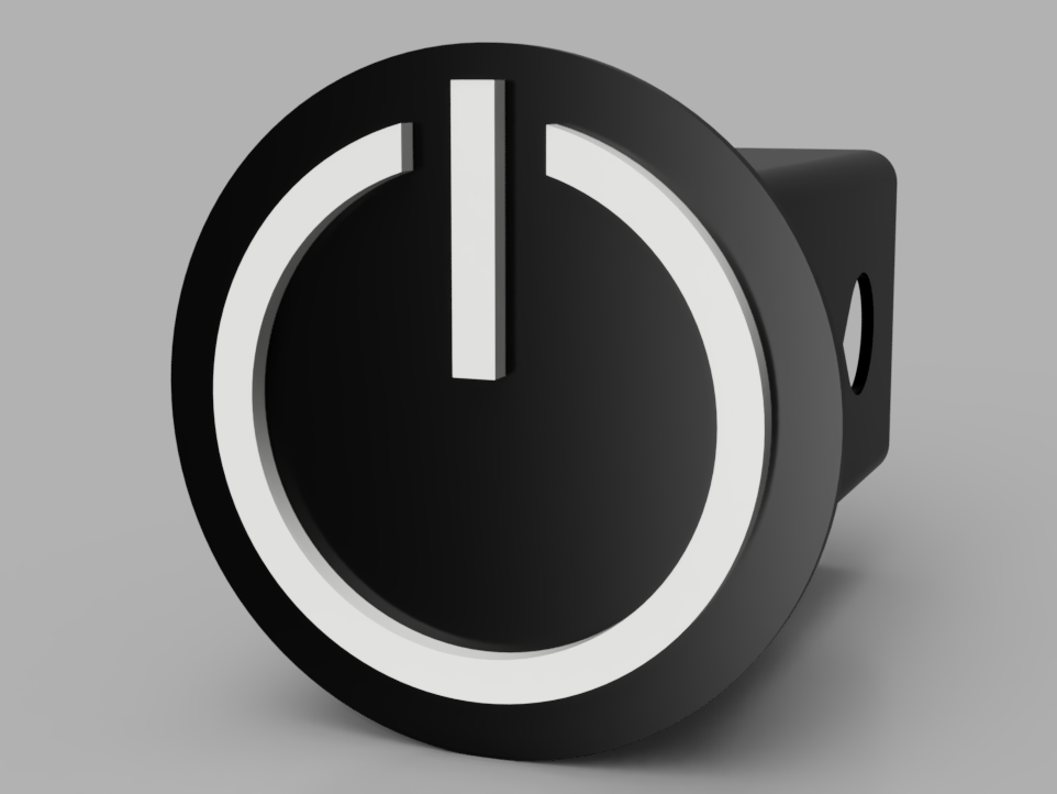 Hitch Cover Power On Icon