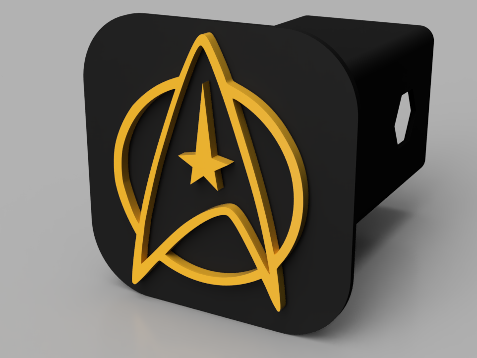 Hitch Cover Star Trek TNG