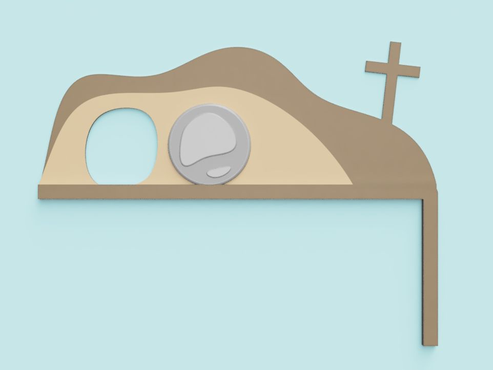 Door Topper - Empty Tomb