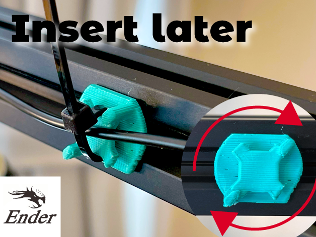 Cable Clamp For Ender / Creality