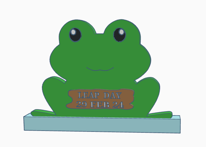 Leap Day Frog