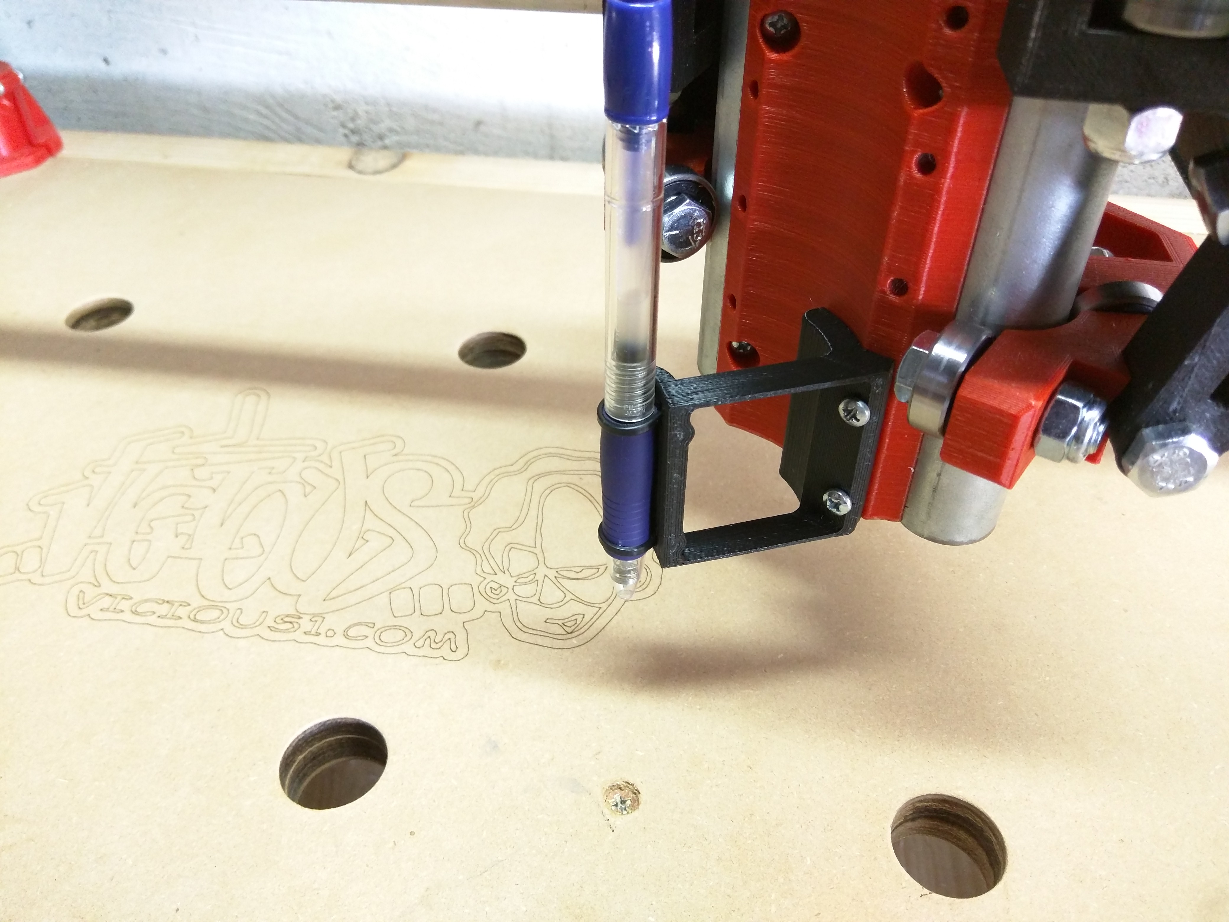 Mostly Printed CNC -Add On- Pen Holder