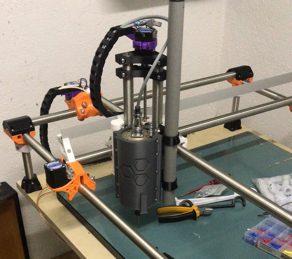 80mm Spindel Frontpanel with Adapter