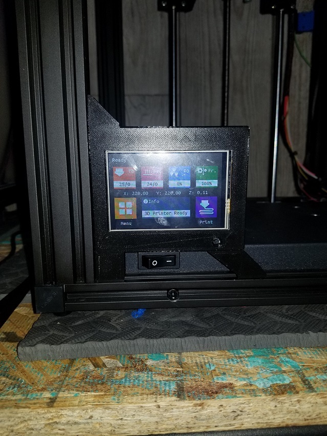 Ender 5 TFT 1.2 mount