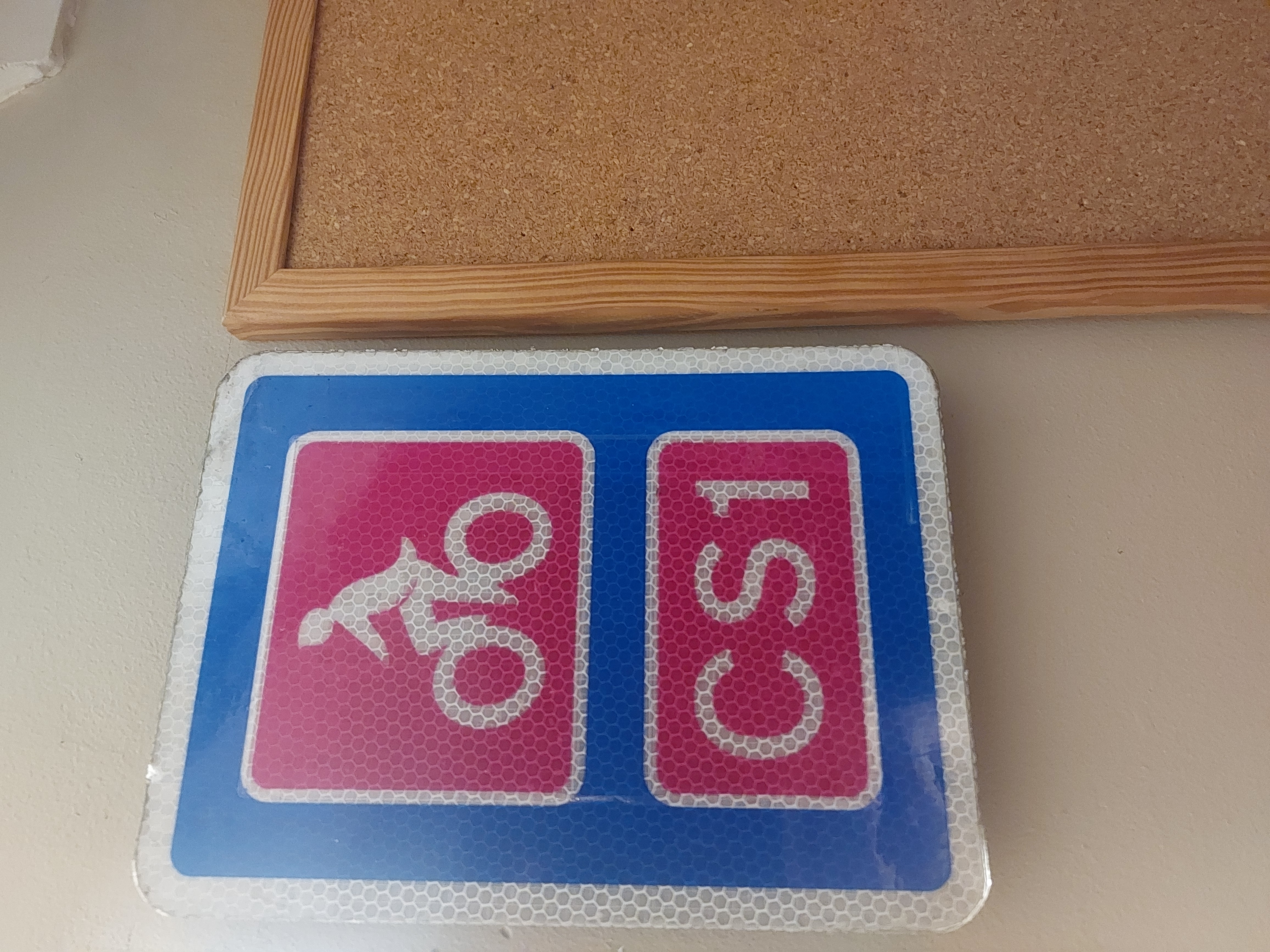 'Twenty' Road Sign Wall Mount