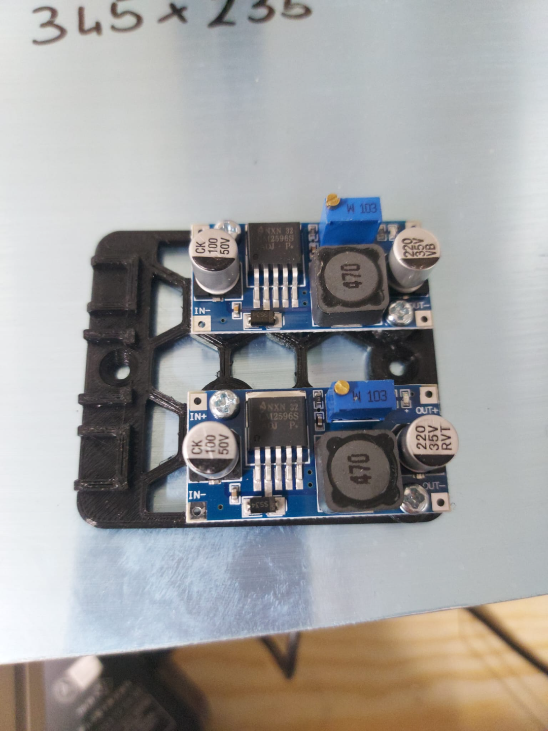 Din Rail adapter Buck Converter