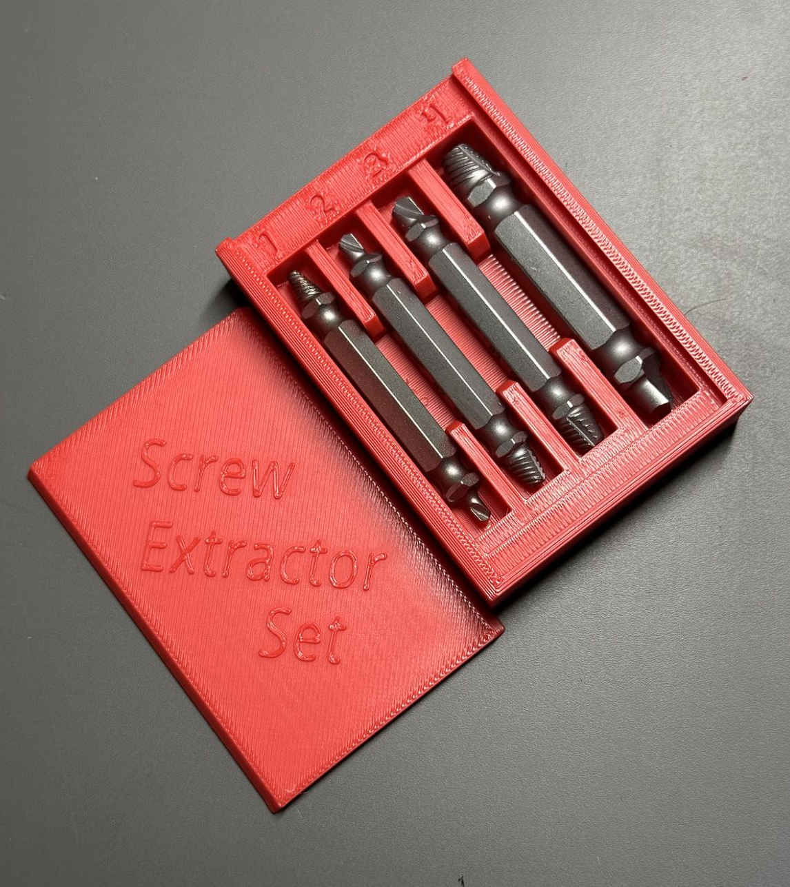 Screw Extractor Kit - Container