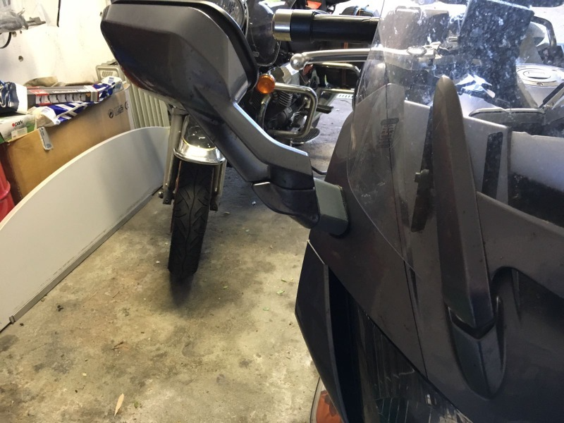 Yamaha FJR 1300 Spiegelverlängernung / Mirror renewal