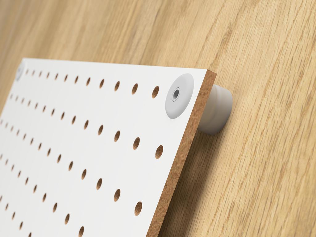 Pegboard Wall Mounts 15mm