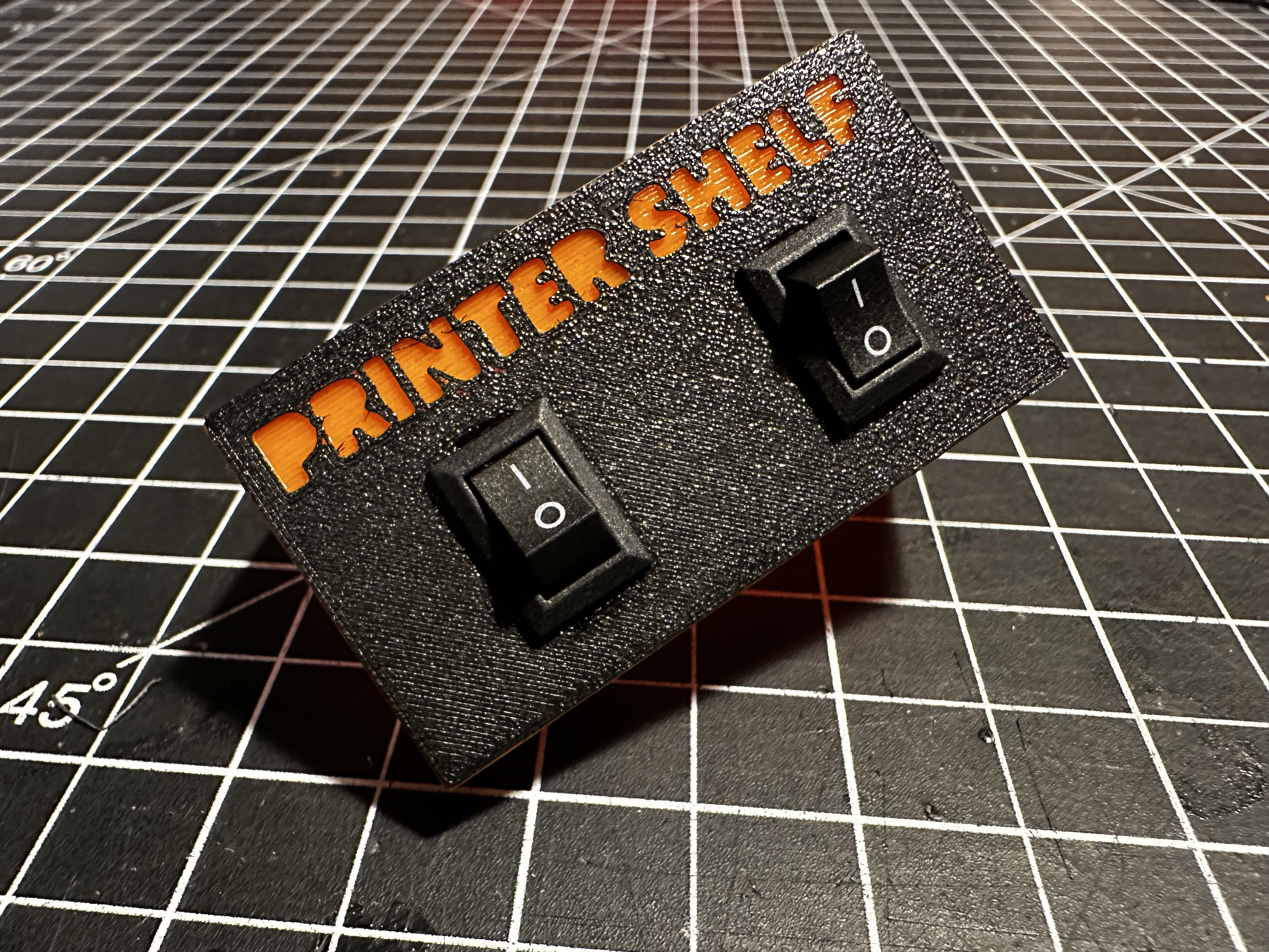 LACK Corner-Mounted Switch Plate