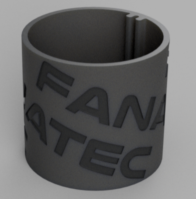 Dust cover fanatec qr1 base side