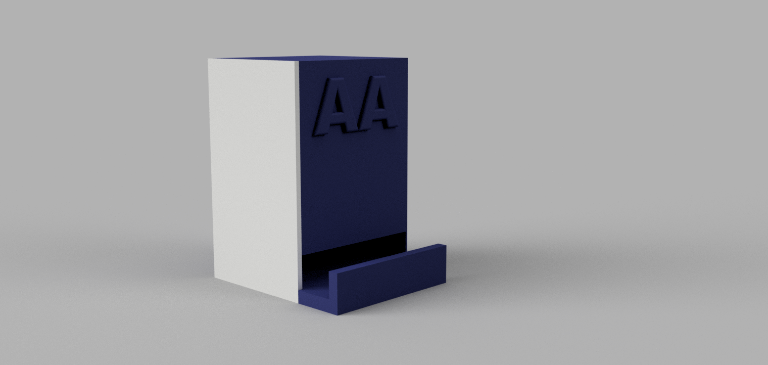 AA battery dispencer