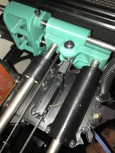 Taz 6 to Taz Pro S Updated X Carriage - adjustable tension