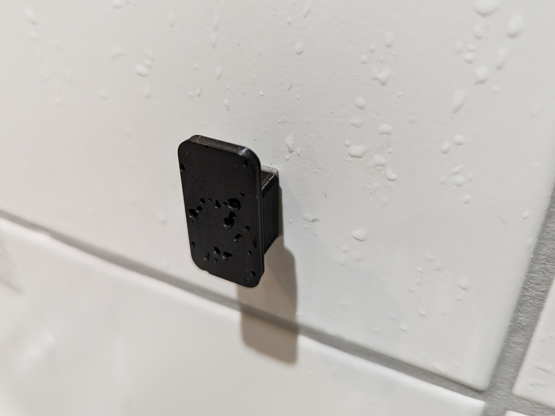 Designer bathroom hook