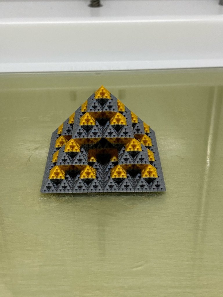 Fractal Pyramid - Multi Color