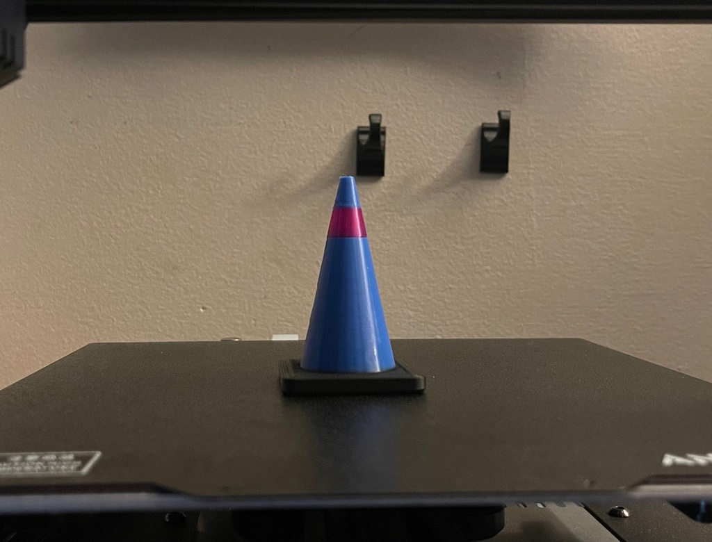 Three-color Little Traffic Cone