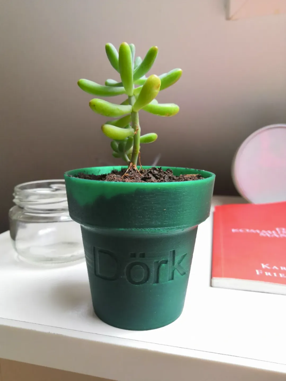 Dörk the plant pot