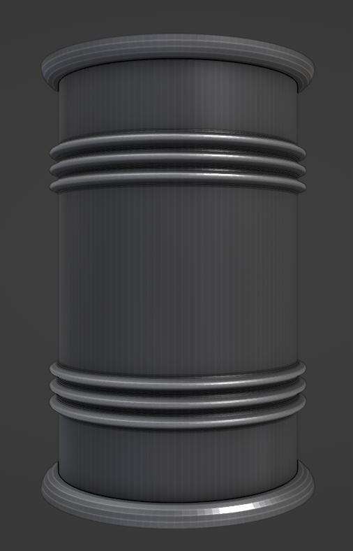Fuel Drum and Holder