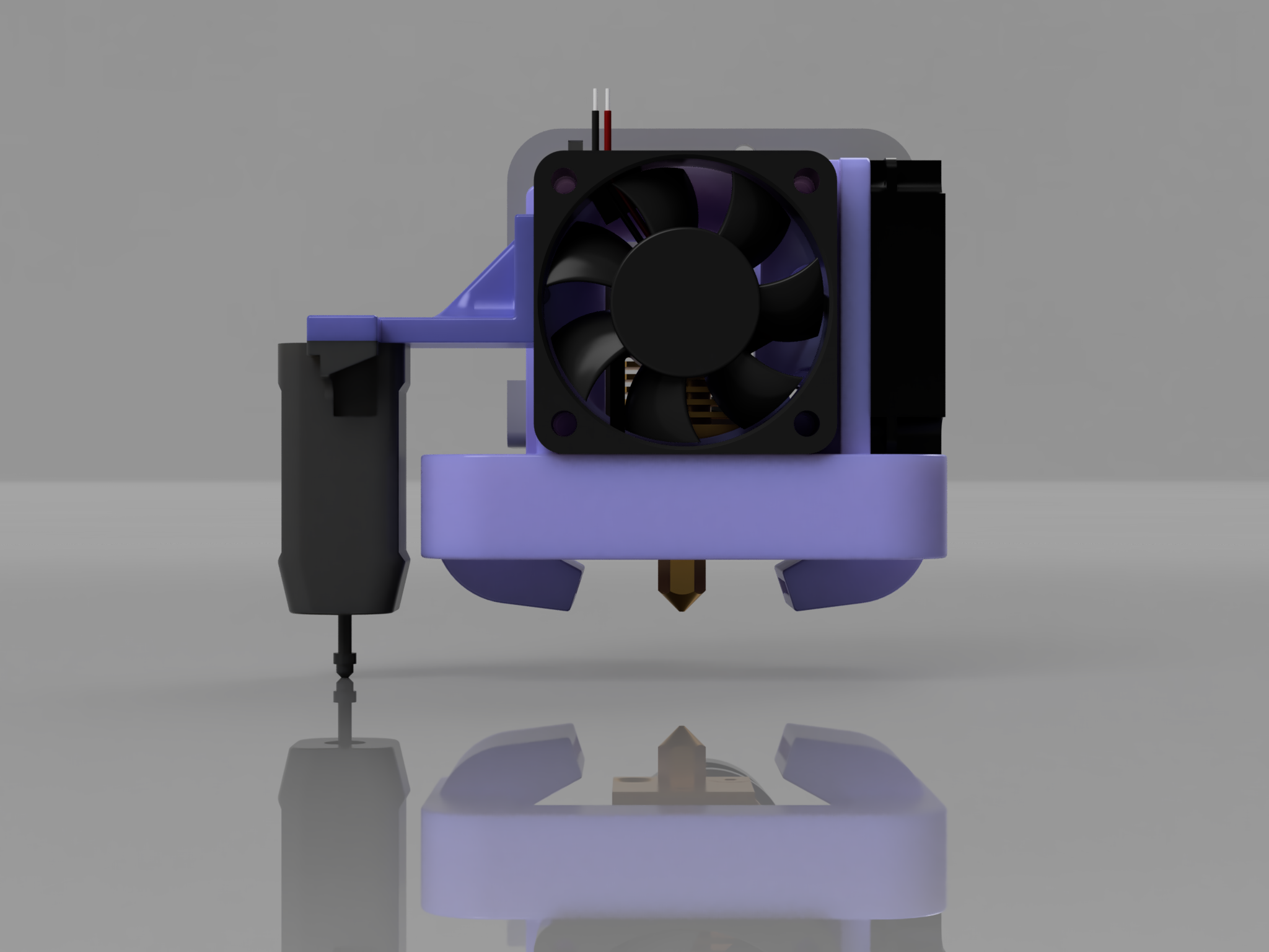 The Mini Satsana for Ender 2 Pro W/ Bltouch/Cr-Touch Mount