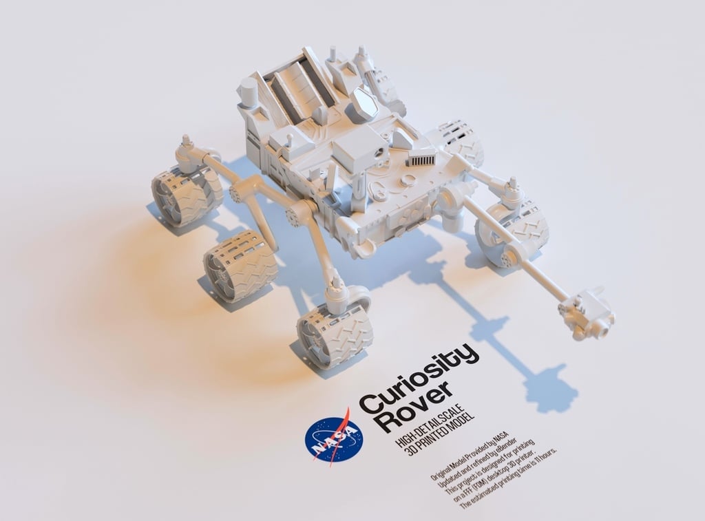 Mars Rover: Curiosity (Articulated)
