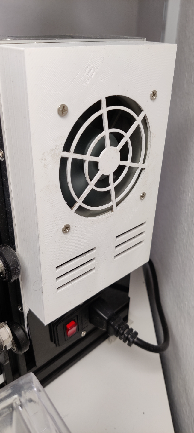 Creality Ender 3 PSU Cover for 80mm Fan
