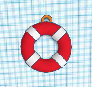 Life Saver Keychain