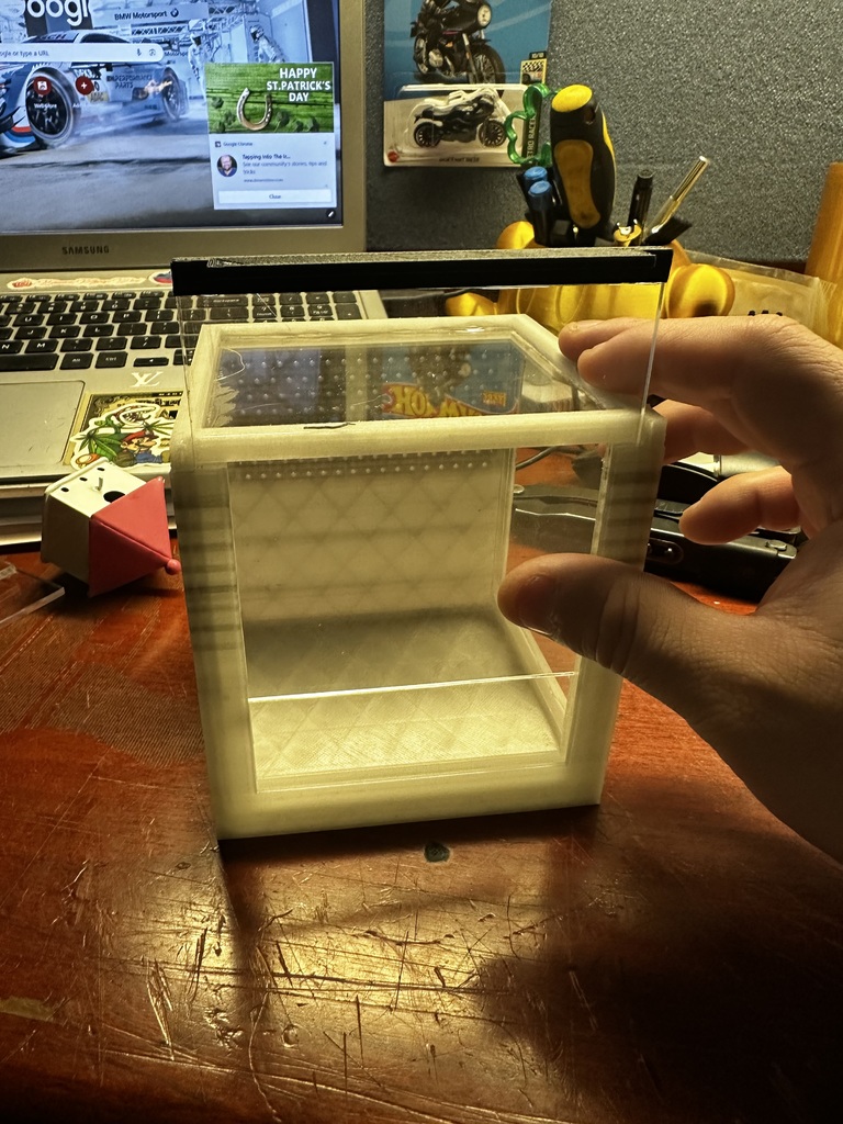 4x4 cube terrarium