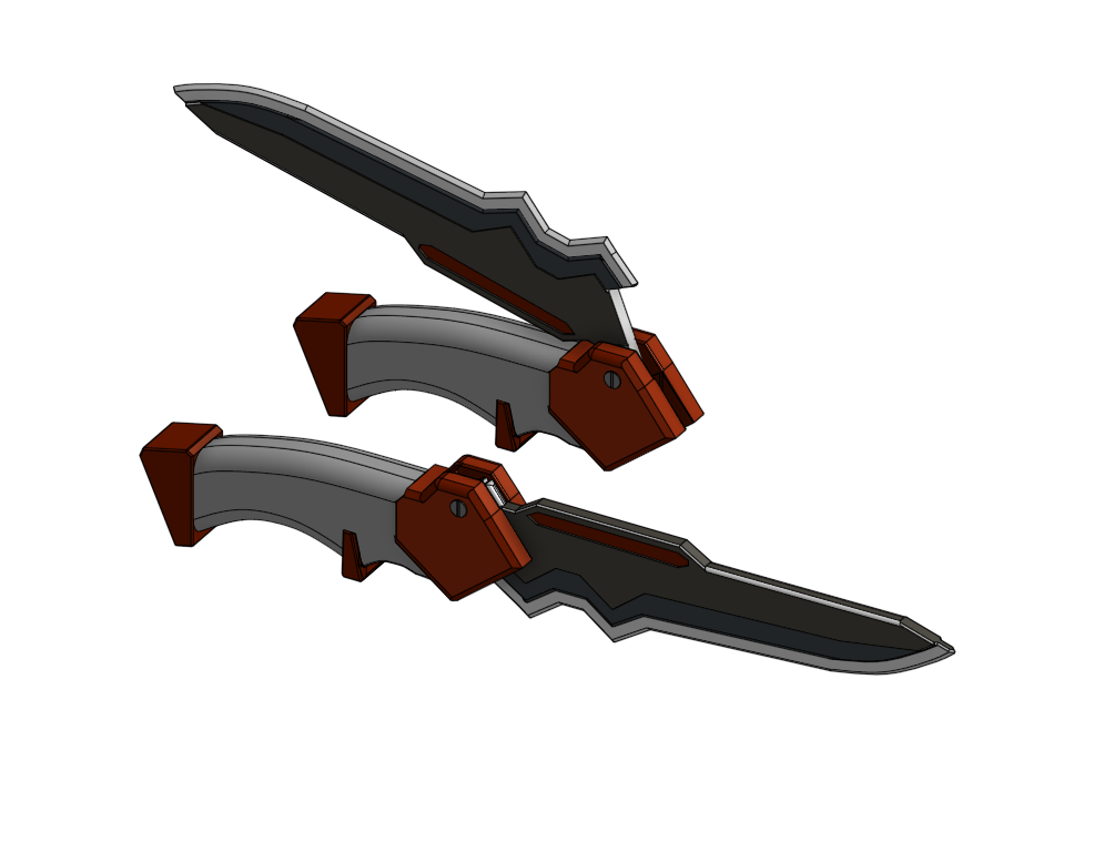 Evangelion Progressive Knife (Unit-00 and Unit-01 Variant)